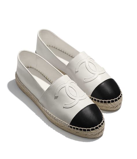 chanel look alike espadrilles|chanel espadrilles black and white.